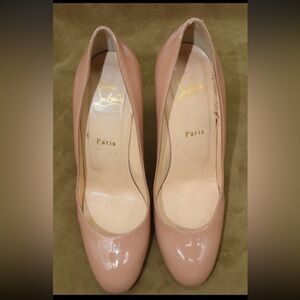 Christian Louboutin Tan Heels Classic Pumps